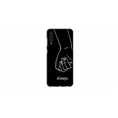 Husa personalizata tip carcasa HQPrint pentru Samsung Galaxy A50s, model Always and Forever 1, multicolor, S1D1M0279