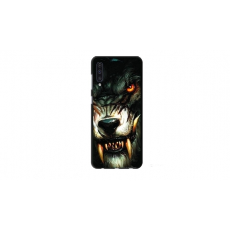 Husa personalizata tip carcasa HQPrint pentru Samsung Galaxy A50s, model Wolf, multicolor, S1D1M0286