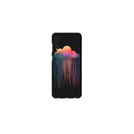 Husa personalizata tip carcasa HQPrint pentru Samsung Galaxy A50s, model Colorful 3, multicolor, S1D1M0298