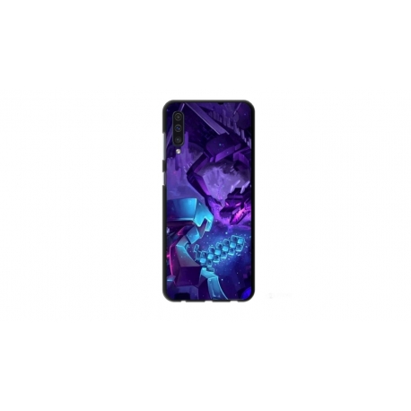 Husa personalizata tip carcasa HQPrint pentru Samsung Galaxy A50s, model Ender Dragon, multicolor, S1D1M0304