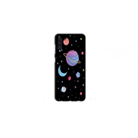 Husa personalizata tip carcasa HQPrint pentru Samsung Galaxy A50s, model Colorful 6, multicolor, S1D1M0311