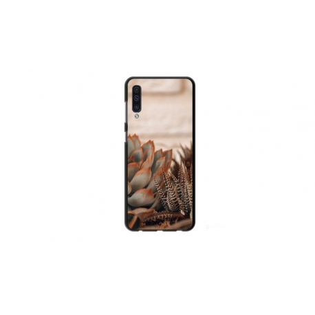 Husa personalizata tip carcasa HQPrint pentru Samsung Galaxy A50s, model Flowers 21, multicolor, S1D1M0358