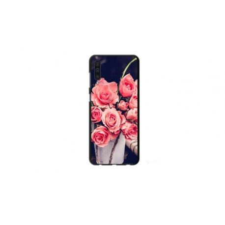 Husa personalizata tip carcasa HQPrint pentru Samsung Galaxy A50s, model Flowers 22, multicolor, S1D1M0379