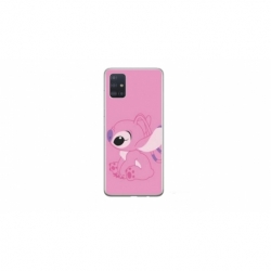 Husa personalizata tip carcasa HQPrint pentru Samsung Galaxy A51, model Pink Stitch, multicolor, S1D1M0005