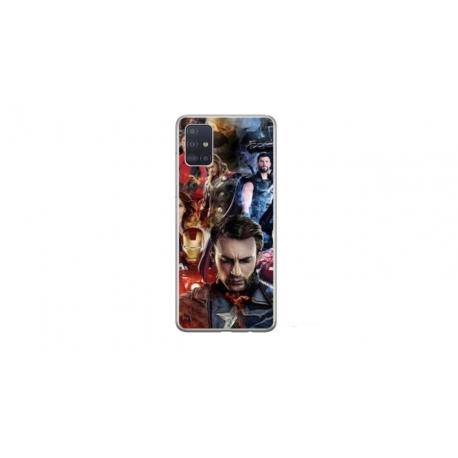 Husa personalizata tip carcasa HQPrint pentru Samsung Galaxy A51, model Avengers Endgame, multicolor, S1D1M0009