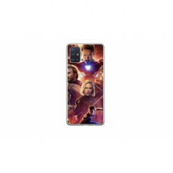 Husa personalizata tip carcasa HQPrint pentru Samsung Galaxy A51, model Avengers Inifinity War, multicolor, S1D1M0010
