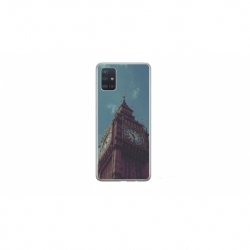 Husa personalizata tip carcasa HQPrint pentru Samsung Galaxy A51, model Big Ben 1, multicolor, S1D1M0013