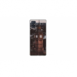 Husa personalizata tip carcasa HQPrint pentru Samsung Galaxy A51, model Big Ben 2, multicolor, S1D1M0014