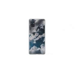 Husa personalizata tip carcasa HQPrint pentru Samsung Galaxy A51, model Blue Sky, multicolor, S1D1M0023