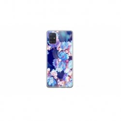 Husa personalizata tip carcasa HQPrint pentru Samsung Galaxy A51, model Flowers 2, multicolor, S1D1M0038