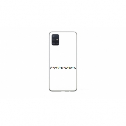 Husa personalizata tip carcasa HQPrint pentru Samsung Galaxy A51, model FRIENDS 1, multicolor, S1D1M0043
