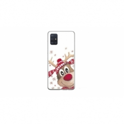 Husa personalizata tip carcasa HQPrint pentru Samsung Galaxy A51, model Reindeer 3, multicolor, S1D1M0053
