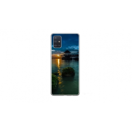 Husa personalizata tip carcasa HQPrint pentru Samsung Galaxy A51, model Nice View 1, multicolor, S1D1M0060