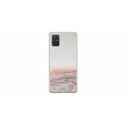 Husa personalizata tip carcasa HQPrint pentru Samsung Galaxy A51, model Sky, multicolor, S1D1M0061