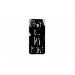 Husa personalizata tip carcasa HQPrint pentru Samsung Galaxy A51, model Dont touch my phone 2, multicolor, S1D1M0065