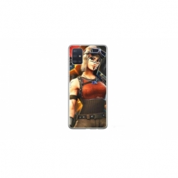 Husa personalizata tip carcasa HQPrint pentru Samsung Galaxy A51, model Fortnite 1, multicolor, S1D1M0073