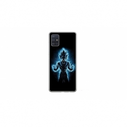 Husa personalizata tip carcasa HQPrint pentru Samsung Galaxy A51, model Goku, multicolor, S1D1M0087