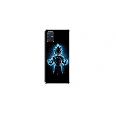 Husa personalizata tip carcasa HQPrint pentru Samsung Galaxy A51, model Goku, multicolor, S1D1M0087