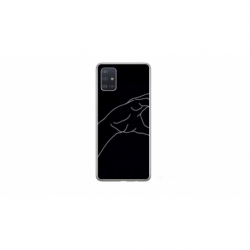 Husa personalizata tip carcasa HQPrint pentru Samsung Galaxy A51, model Forever and Always 1, multicolor, S1D1M0094