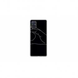 Husa personalizata tip carcasa HQPrint pentru Samsung Galaxy A51, model Foreverand Always 2, multicolor, S1D1M0095