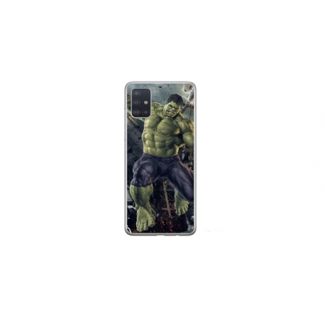 Husa personalizata tip carcasa HQPrint pentru Samsung Galaxy A51, model Hulk 1, multicolor, S1D1M0099