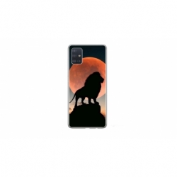 Husa personalizata tip carcasa HQPrint pentru Samsung Galaxy A51, model Lion 1, multicolor, S1D1M0110