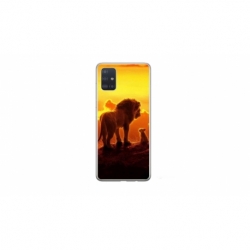Husa personalizata tip carcasa HQPrint pentru Samsung Galaxy A51, model Lion King 1, multicolor, S1D1M0119