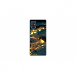 Husa personalizata tip carcasa HQPrint pentru Samsung Galaxy A51, model Nice View 6, multicolor, S1D1M0128