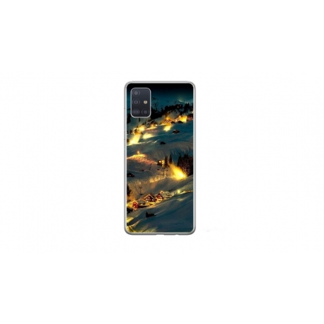 Husa personalizata tip carcasa HQPrint pentru Samsung Galaxy A51, model Nice View 6, multicolor, S1D1M0128