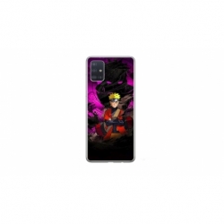 Husa personalizata tip carcasa HQPrint pentru Samsung Galaxy A51, model Naruto 1, multicolor, S1D1M0132