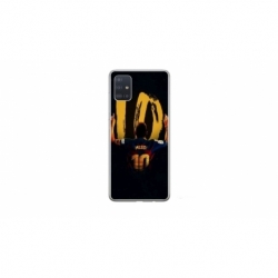 Husa personalizata tip carcasa HQPrint pentru Samsung Galaxy A51, model Messi 2, multicolor, S1D1M0134