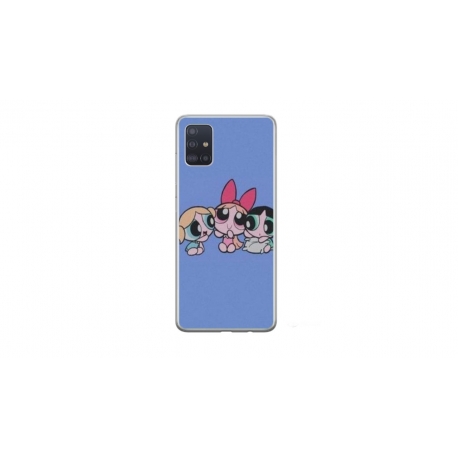 Husa personalizata tip carcasa HQPrint pentru Samsung Galaxy A51, model Powerpuff Girls, multicolor, S1D1M0135
