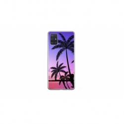 Husa personalizata tip carcasa HQPrint pentru Samsung Galaxy A51, model Beach View 2, multicolor, S1D1M0137