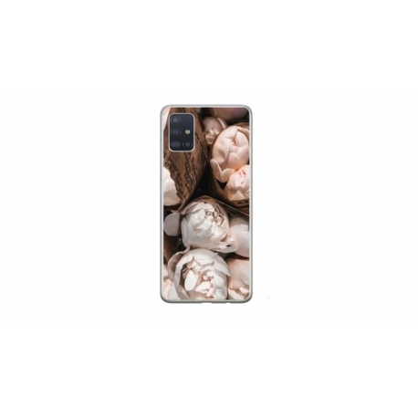 Husa personalizata tip carcasa HQPrint pentru Samsung Galaxy A51, model Flowers 6, multicolor, S1D1M0139