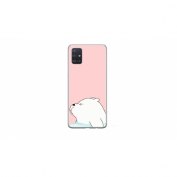 Husa personalizata tip carcasa HQPrint pentru Samsung Galaxy A51, model Bears 4, multicolor, S1D1M0144