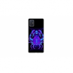 Husa personalizata tip carcasa HQPrint pentru Samsung Galaxy A51, model Cancer, multicolor, S1D1M0147