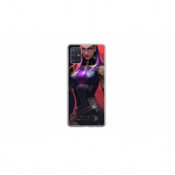 Husa personalizata tip carcasa HQPrint pentru Samsung Galaxy A51, model Valorant, multicolor, S1D1M0157