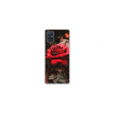 Husa personalizata tip carcasa HQPrint pentru Samsung Galaxy A51, model Flowers 12, multicolor, S1D1M0160