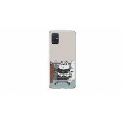 Husa personalizata tip carcasa HQPrint pentru Samsung Galaxy A51, model Scooby Doo 2, multicolor, S1D1M0164