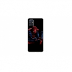 Husa personalizata tip carcasa HQPrint pentru Samsung Galaxy A51, model Spiderman 2, multicolor, S1D1M0168