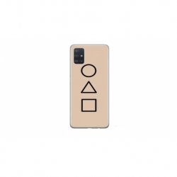 Husa personalizata tip carcasa HQPrint pentru Samsung Galaxy A51, model Squid Game 1, multicolor, S1D1M0173