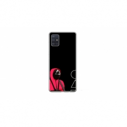 Husa personalizata tip carcasa HQPrint pentru Samsung Galaxy A51, model Squid Game 5, multicolor, S1D1M0177