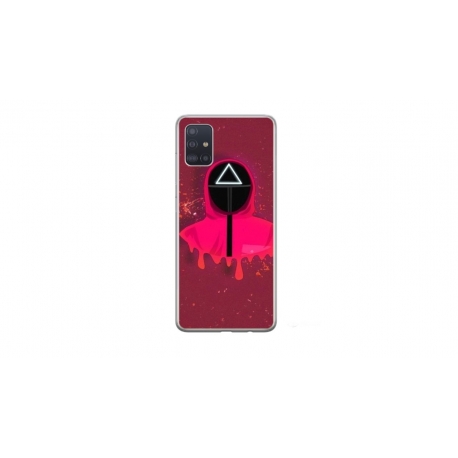 Husa personalizata tip carcasa HQPrint pentru Samsung Galaxy A51, model Squid Game 6, multicolor, S1D1M0178