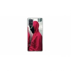 Husa personalizata tip carcasa HQPrint pentru Samsung Galaxy A51, model Squid Game 14, multicolor, S1D1M0186