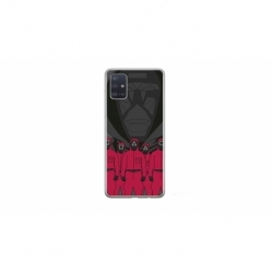 Husa personalizata tip carcasa HQPrint pentru Samsung Galaxy A51, model Squid Game 15, multicolor, S1D1M0187