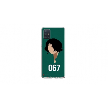 Husa personalizata tip carcasa HQPrint pentru Samsung Galaxy A51, model Squid Game 16, multicolor, S1D1M0188