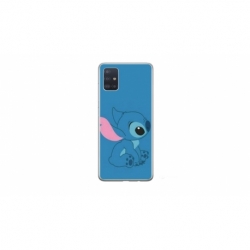 Husa personalizata tip carcasa HQPrint pentru Samsung Galaxy A51, model Blue Stich, multicolor, S1D1M0192