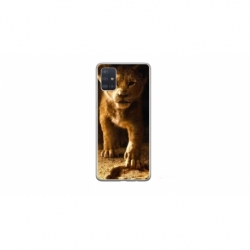 Husa personalizata tip carcasa HQPrint pentru Samsung Galaxy A51, model Lion King 2, multicolor, S1D1M0198