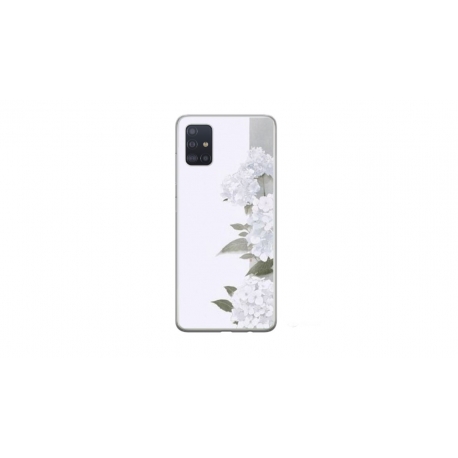 Husa personalizata tip carcasa HQPrint pentru Samsung Galaxy A51, model Flowers 16, multicolor, S1D1M0217