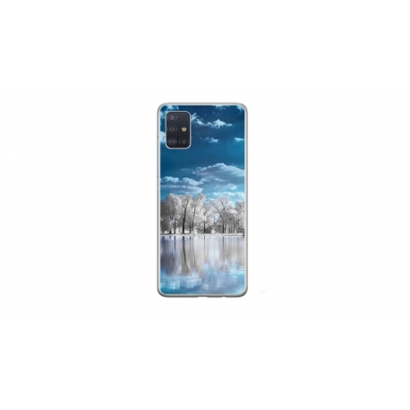 Husa personalizata tip carcasa HQPrint pentru Samsung Galaxy A51, model Nice View 9, multicolor, S1D1M0221